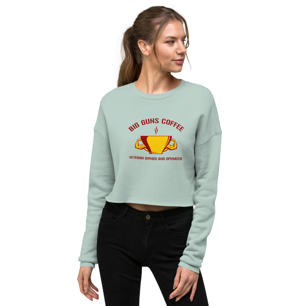 Big Guns Crop Sweatshirt