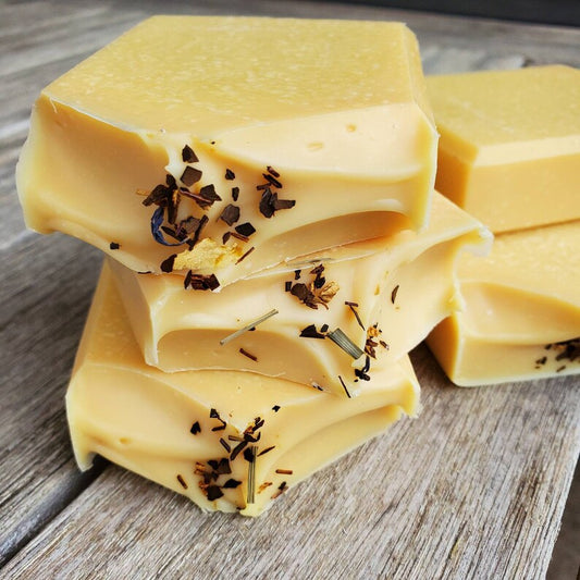 Big Guns Coffee Farm Lavendar and Lemon Grass Cold Process Soap  