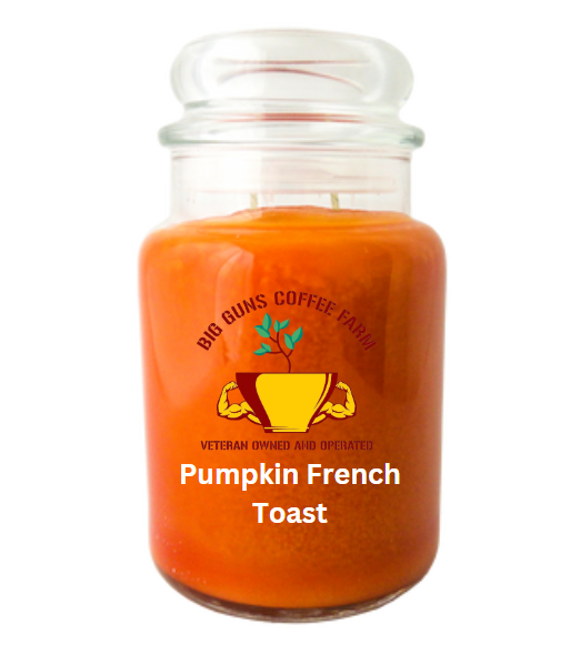 Big Guns Coffee 2-Wick Large Pumpkin French Toast