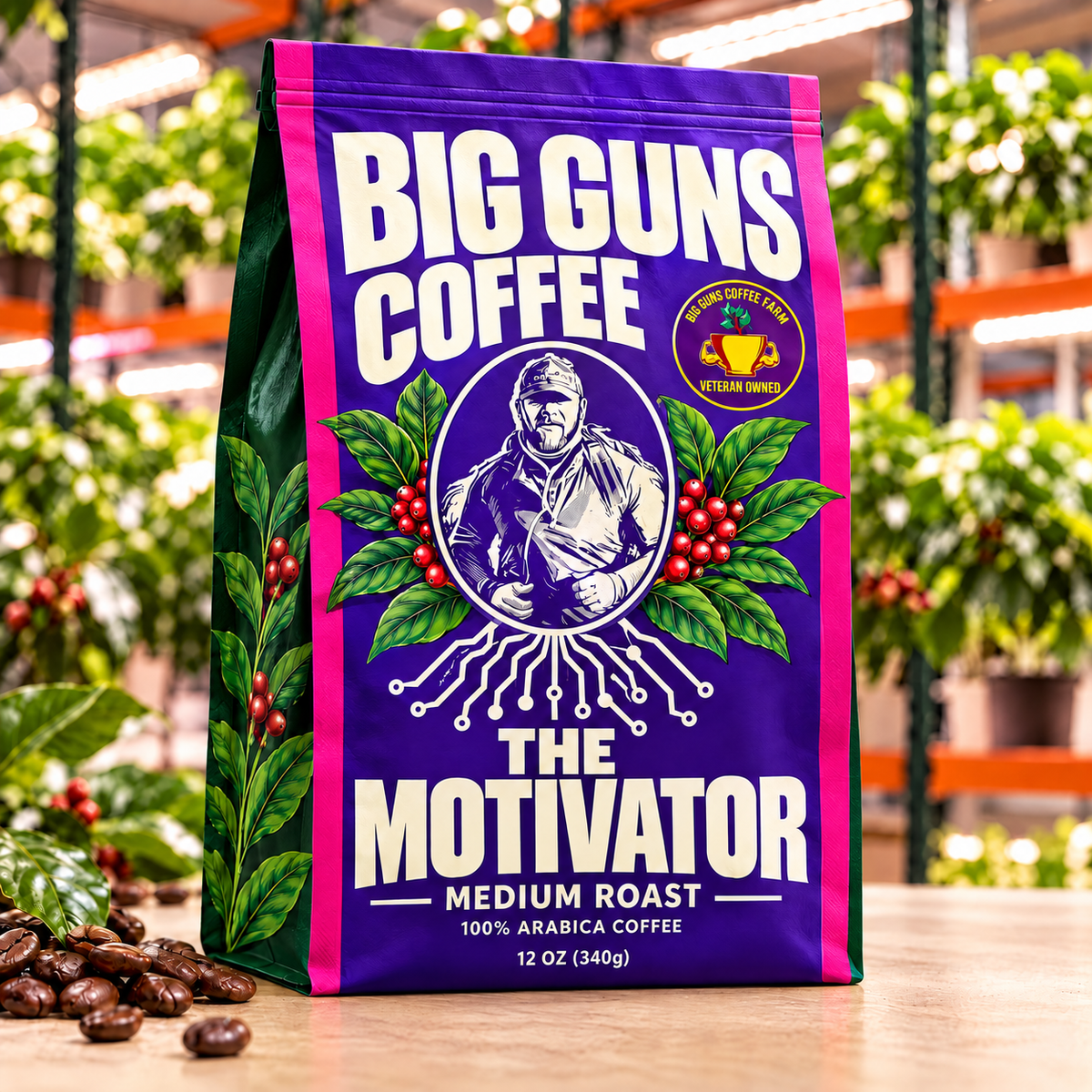 Big Guns Coffee Farm and Roastery in Tryon