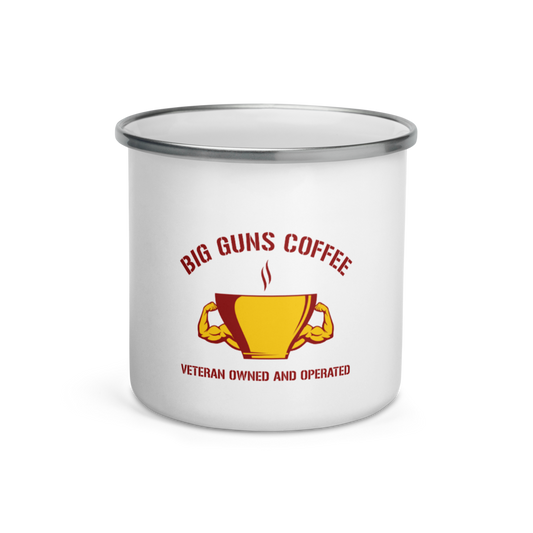 Big Guns Enamel Mug
