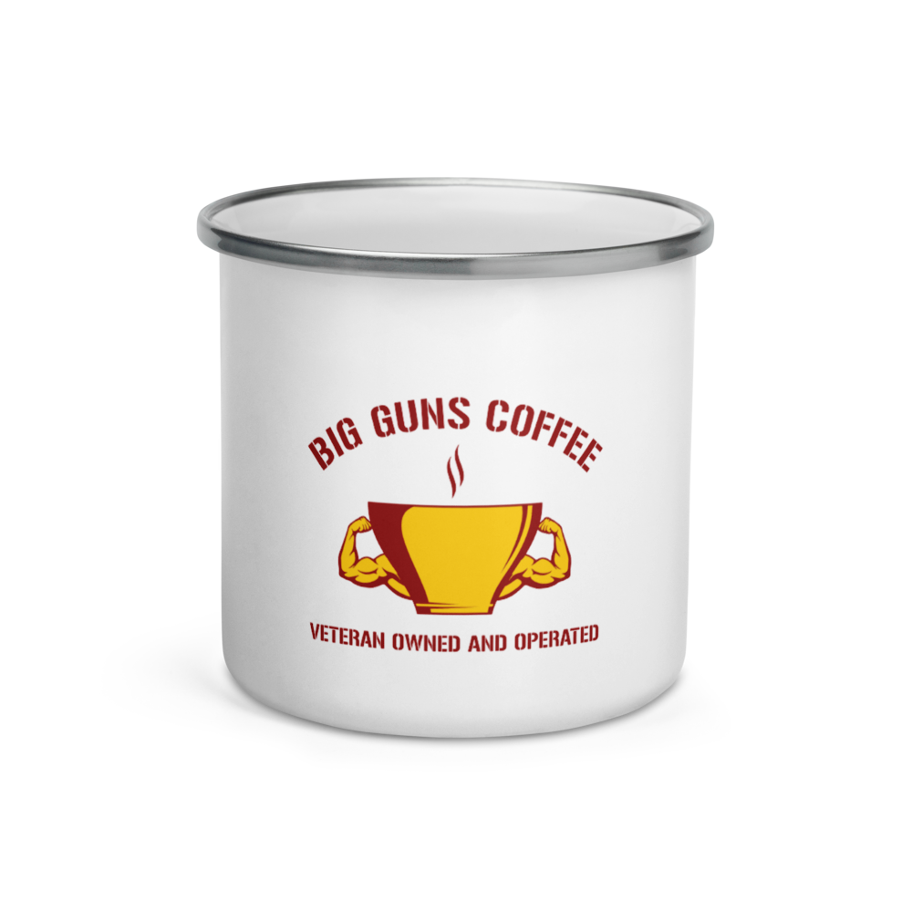 Big Guns Enamel Mug
