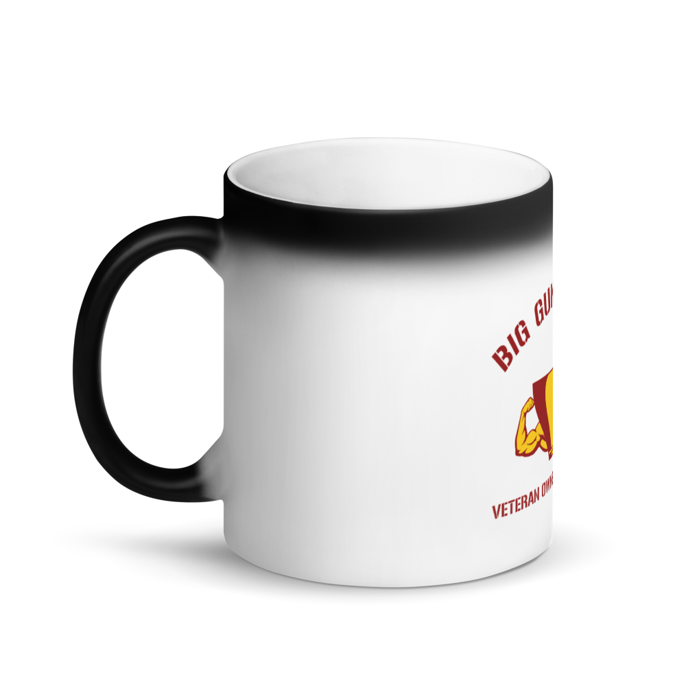 Big Guns Matte Black Magic Mug