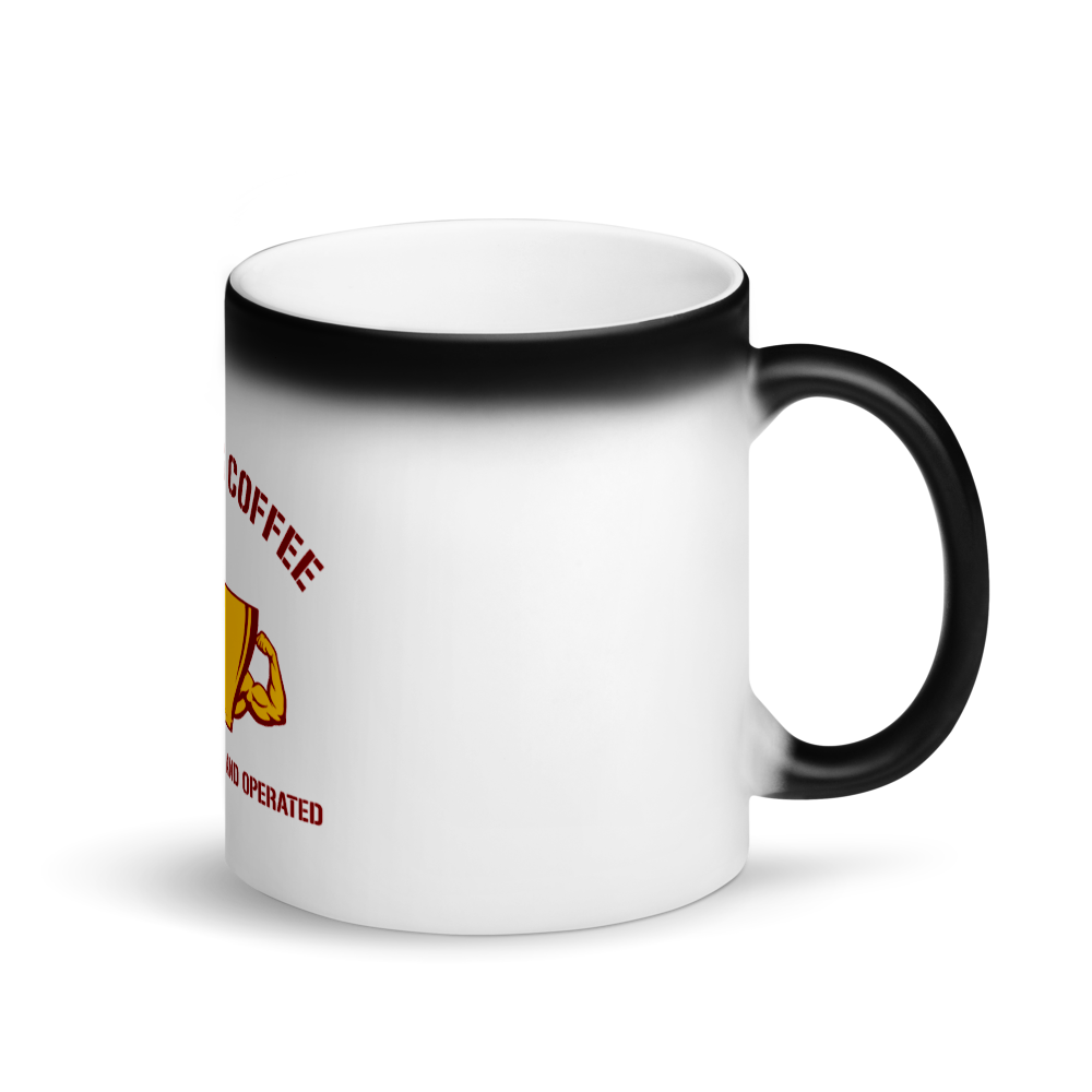 Big Guns Matte Black Magic Mug