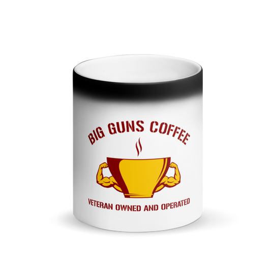 Big Guns Matte Black Magic Mug