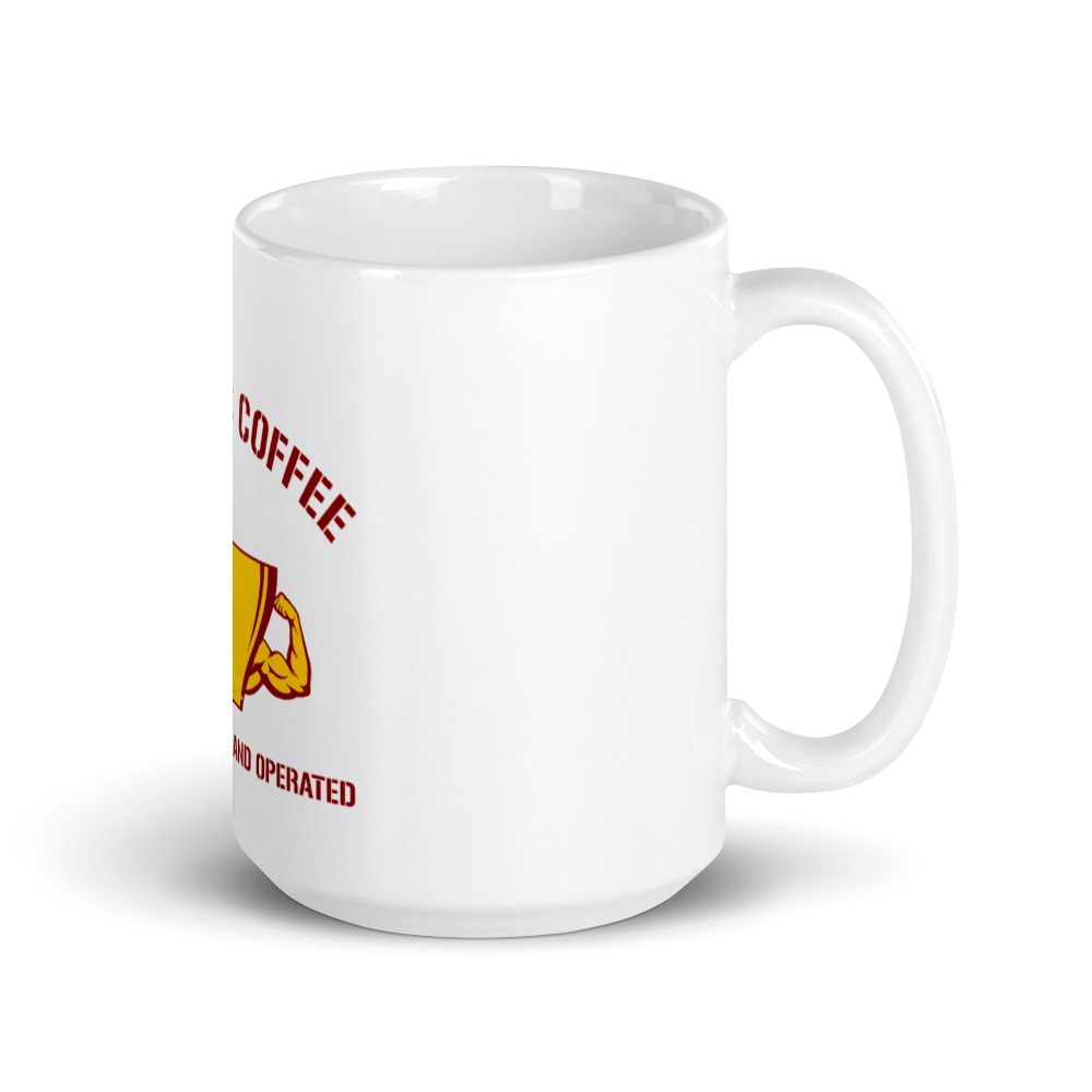 Big Guns White Glossy Mug