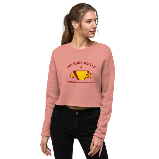 Big Guns Crop Sweatshirt